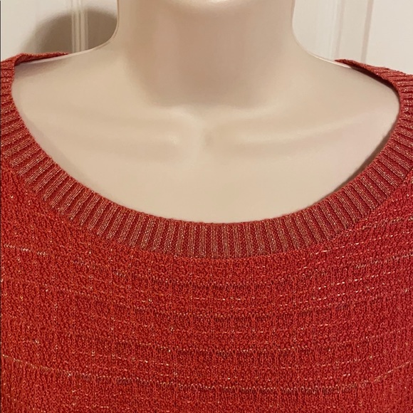 Zara Textured oversized Sweater w/shimmer thread - Picture 2 of 5
